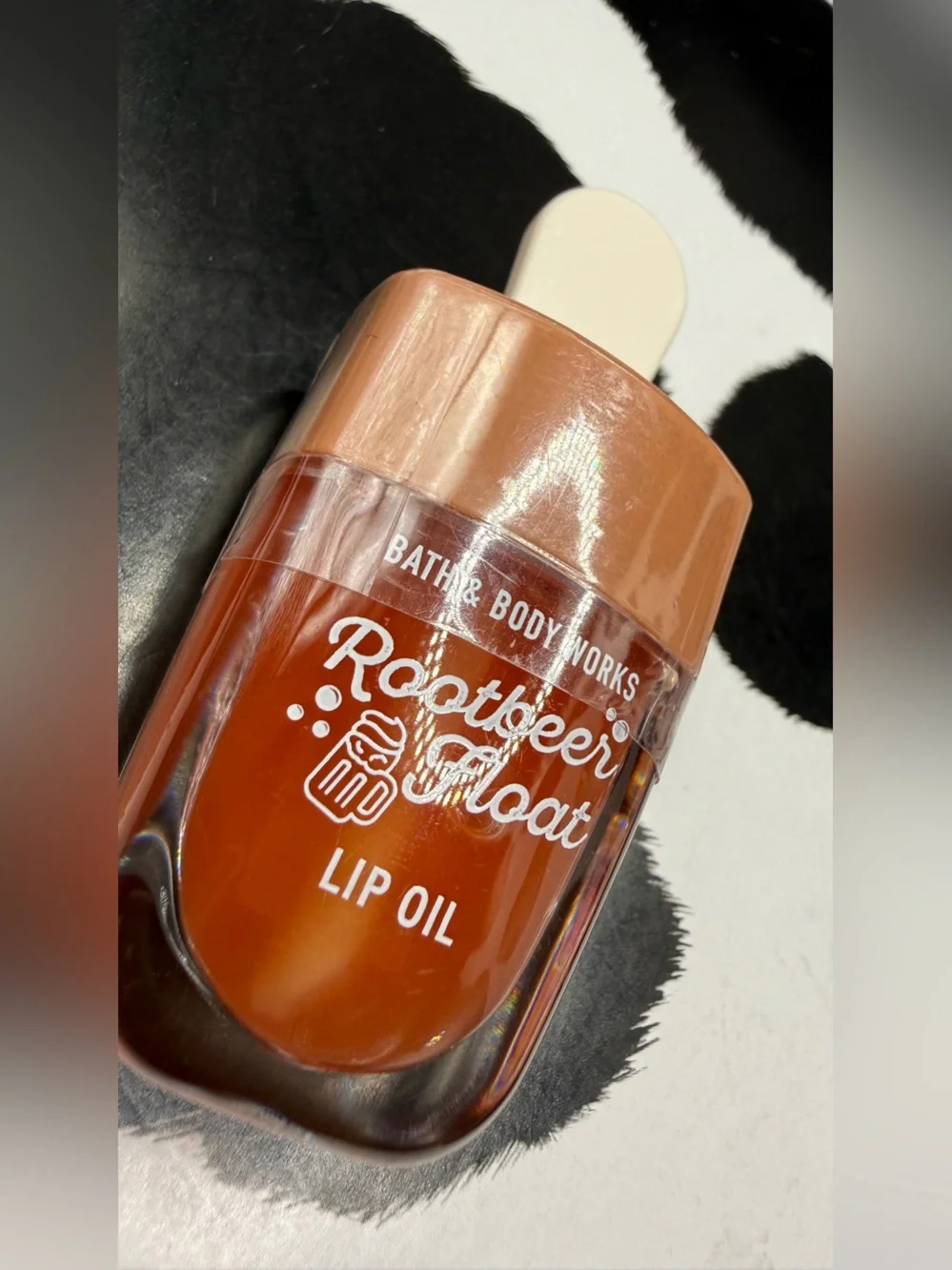 Bath & Body Works Rootbeer Float Lip Oil - Brown sheer & yummy